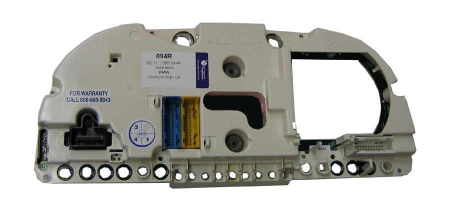 BMW Instrument Cluster Circuit Board 62 11 1 385 094R